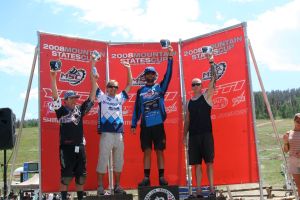 State Championships Super D Podium - Jesse Swift 2nd