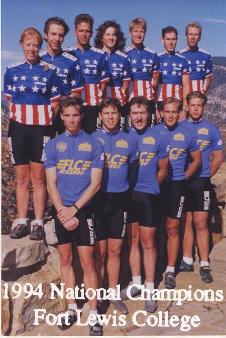 FLC Cycling Team - 1994 Collegiate Champs