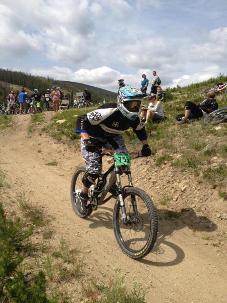 John Luif racing in Winter Park