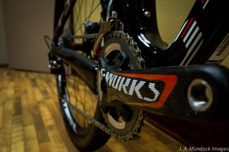S-Works cranks were also redesigned for 2014, shedding weight and gaining stiffness... and the previous generation was already one of the stiffest and lightest available.