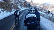 BikeParts.com Team Riders Training in Spring Weather 